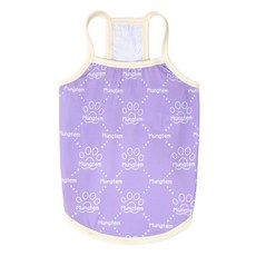 멍템 강아지 여름옷 멍셔리 쿨나시, 퍼플, 1개