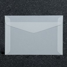 Inp 經典喜帖明信片信封 16 x 11 cm, 半透明, 20個