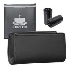 CARTEM 車用多功能置物袋垃圾桶, 1個, 黑色