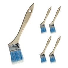 월드크린 겸용 꺾임 페인트 붓, 5개