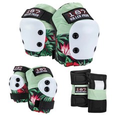 187 KILLER PADS 六件式護具組, 扶桑花, 1套