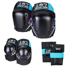 187 KILLER PADS 六件式護具組, 閃電, 1套