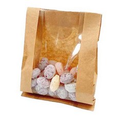 KP 透明開窗袋 12 x 6 x 20 cm, 300個, 1入