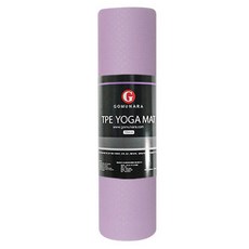 GOMUNARA TPE 單色瑜珈墊 一般, 丁香紫, 1個