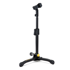 HERCULES 海克力斯 低平式直線型麥克風架 MS300B + EZ 麥克風夾套組, 1套