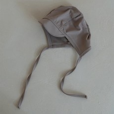 PEEKABOO 嬰幼兒基本款泳帽, 可可色