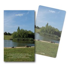 wannathis 米萊特 鋼筆適用筆記本 B6, 3 靜謐湖泊(方格), 1個