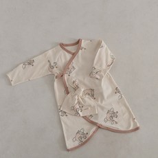 PEEKABOO 嬰幼兒Yonggeul新生兒連身衣 + 帽子套裝