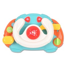 OZ TOY 兒童用Bbang Bbang駕駛方向盤旋律玩具, 白色