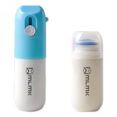 TUKOBI 多合一快遞單個資保護章開箱刀 Plus 藍色 20ml + 補充液 20ml 組合, 透明, 1套