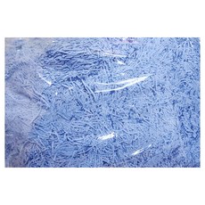 Dogeun Dogeun 細皺褶填充紙絲 寬度 2~3mm 1kg, 海洋藍, 1個