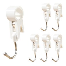 World Clean 雙功能掛勾, 6個, 混合顏色