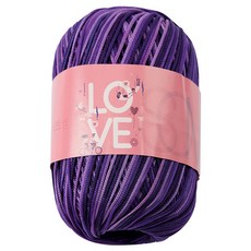 LOVE SOME針織毛線, 137 紫色混合, 1個