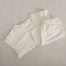 피카부 아동용 마가린 학생 내복 상하 세트