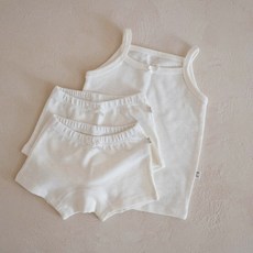 피카부 여아용 캔디 학생 이너 상의 + 하의 2p 세트