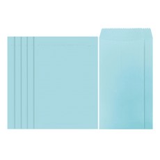 프롬앤투 컬러 편지지 20p + 봉투10p 세트 FL121, 하늘(FL121-5), 1세트