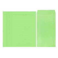 프롬앤투 컬러 편지지 20p + 봉투10p 세트 FL121, 민트(FL121-12), 1세트