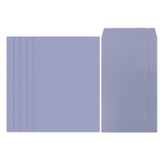 프롬앤투 컬러 편지지 20p + 봉투10p 세트 FL121, 보라(FL121-8), 1세트