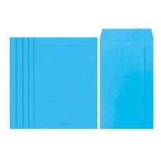 프롬앤투 컬러 편지지 20p + 봉투10p 세트 FL121, 파랑(FL121-10), 1세트