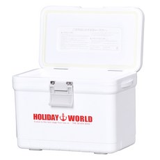 SHInWA 伸和 Holiday World 冰桶 + 冰寶 350 套組, 白色, 11L