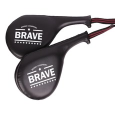 THEBRAVE 跆拳道雙靶, 黑色, 2個