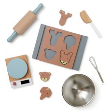 KidSConcept 原木烘焙扮家家酒玩具組, 混色