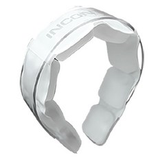 INCONTRO 智慧冰涼寬版22度頸圈, 白色