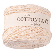 코튼러브 뜨개실 18합, 317라이트살구, 1개