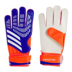 adidas 愛迪達 Predator 訓練守門員手套 IX3870 左右一組, 亮藍色 + 太陽紅 + 白色, 1個