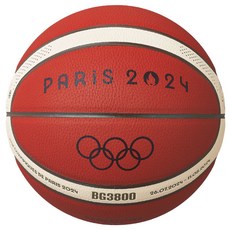 몰텐 BG3800 파리2024 올림픽 공식라이선스 농구공, B7G3800-2-S4F, 1개