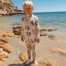 마틸다엔와이 남아용 자동차 래쉬가드 세트