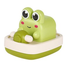 캐스비 네이처 목욕놀이 개구리보트, 연두, 1개