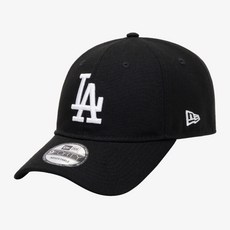 뉴에라 9FORTY 워시드 베이직 언스트럭쳐 볼캡 LA 다저스 MLB 모자