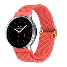 젤센 브레이드 솔로루프 스마트워치 스트랩 20mm, B6 라이트오렌지