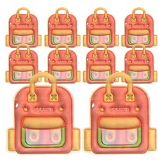 백팩 구디백, 오렌지, 10개