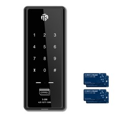 ITSLOCK 智能數位門鎖 + 4張卡片鑰匙 + 密碼鎖套組 S-200, 顧客自行安裝