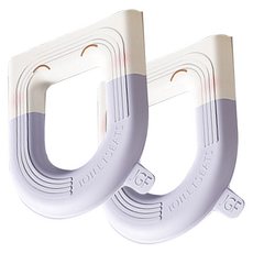 Blooming Smile EVA 馬桶坐墊 2入, 紫色, 2個