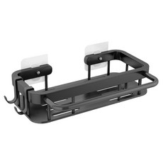 모나코올리브 블랙엣지 다용도 선반 스퀘어 스틱, 블랙, 1개