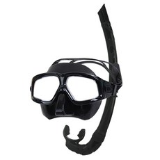 SNEFF 全景面罩浮潛組, 黑色