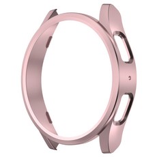 스페이스쉴드 갤럭시 워치 호환 PC 범퍼 케이스, 로즈핑크, 1개
