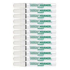 munhwA 油漆筆 無二甲苯 4.5mm, 12個, 黑色