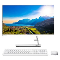 레노버 2024 아이디어센터 AIO 3 24ALC6 라이젠5 라이젠 7000 시리즈, White, 8GB, 256GB, Free DOS, F0G10123KR
