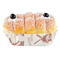 Lina Blue 柔軟麵包模型 巧克力豆 10公分, 混合色, 1個