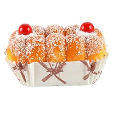 Linablue 柔軟麵包模型 石榴 10cm 2入, 混色, 2個