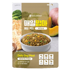 골드로니 1세이상 강아지 매일맘마 순살 화식사료, 북어, 1.2kg, 1개