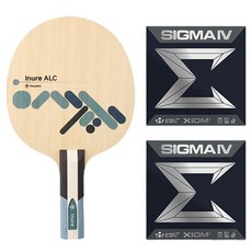 tbalance Enyour ALC ST 桌球拍 + Sigma 4 膠皮 2件組, 單一商品, 1套