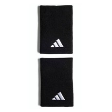 adidas 愛迪達 NEW Performance Logo Long L Wristband 2pcs PG6699, 黑色, 1組