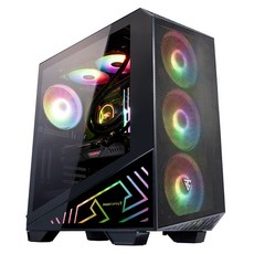 Jooyon 2024 Lionine Extreme Ryzen 5 Ryzen 8000系列Radeon RX 7600, Free DOS, 黑色, 512GB, 16GB, D784F76