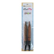 KnitPro Yana Ginger 組裝專用木棒短尖 2p, 1個