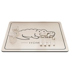 Blue Cozy 矽藻土餐具乾燥墊 40 x 60 cm, 款式 03